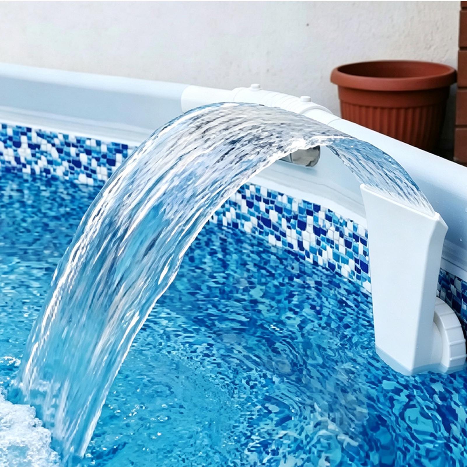 Pool Ladder Above Ground - Pool Waterfall Fountain High Flow Water
