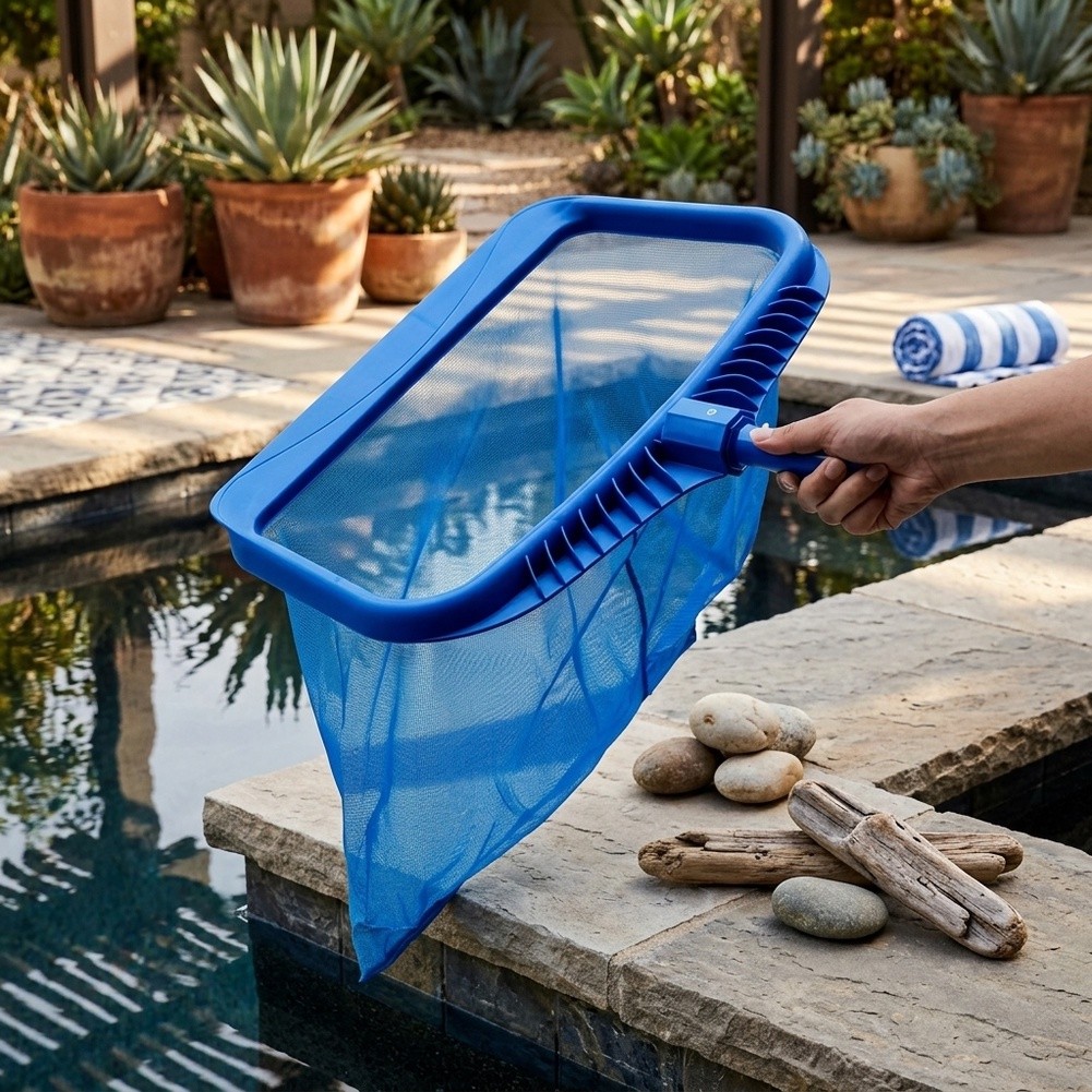 Pool Skimmer Net - Professional Pool Net Set with Deep