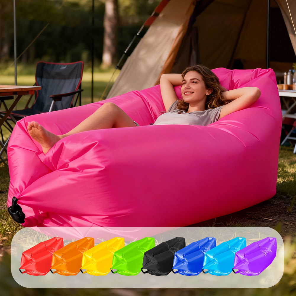 Pool Lounger Inflatable - Multi Colored Single Lazy Inflatable Sofa