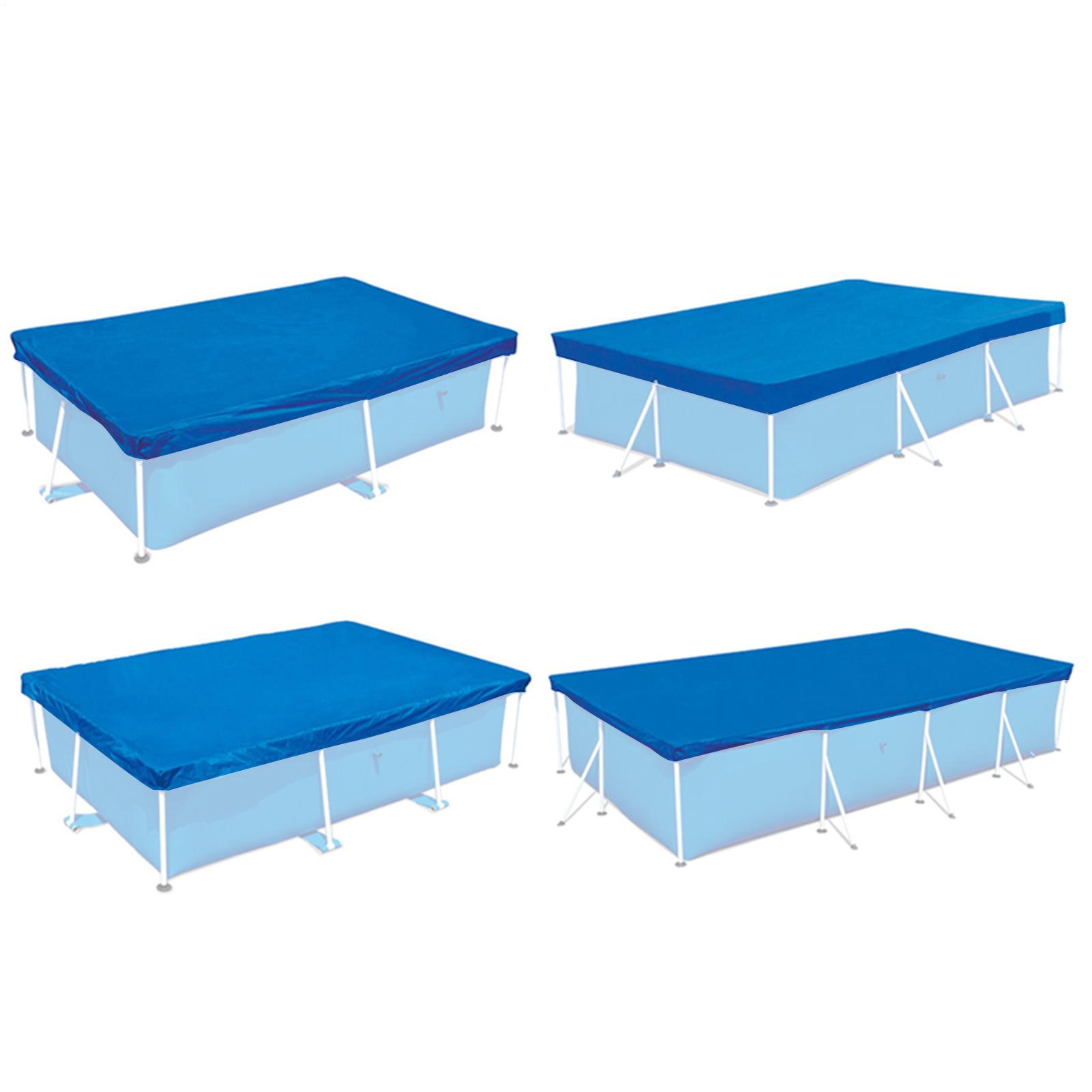 Pool Cover Waterproof - Rectangle Pool Cover Waterproof PE Foldable