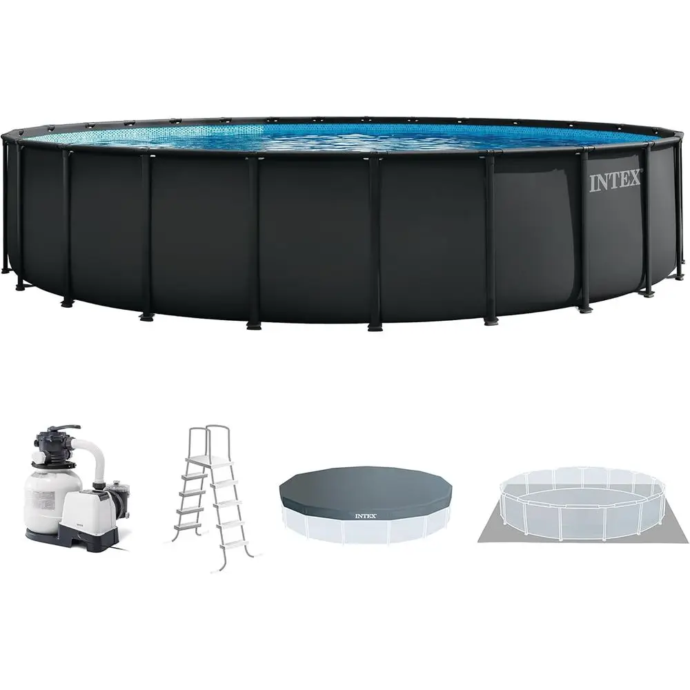 Pool Ladder Above Ground - Round 24 ft x 52 in