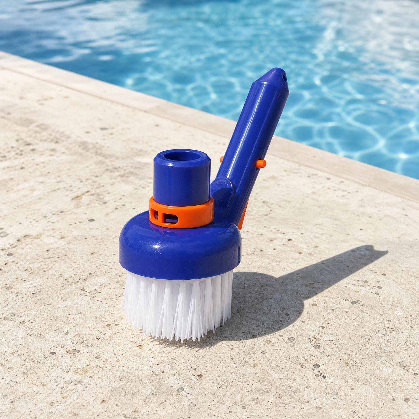 Manual Pool Corner Brush with  - Pool Vacuum Manual 评论和价格