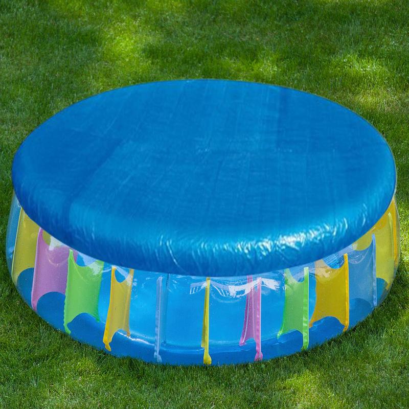 PE Waterproof Pool Mat Round P - Pool Cover Waterproof 评论和价格