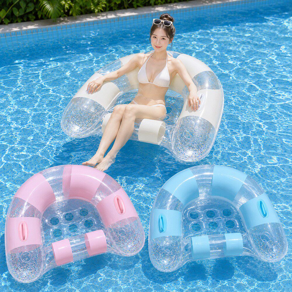 Inflatable Pool Float Adult Wa - Pool Lounger Inflatable 评论和价格