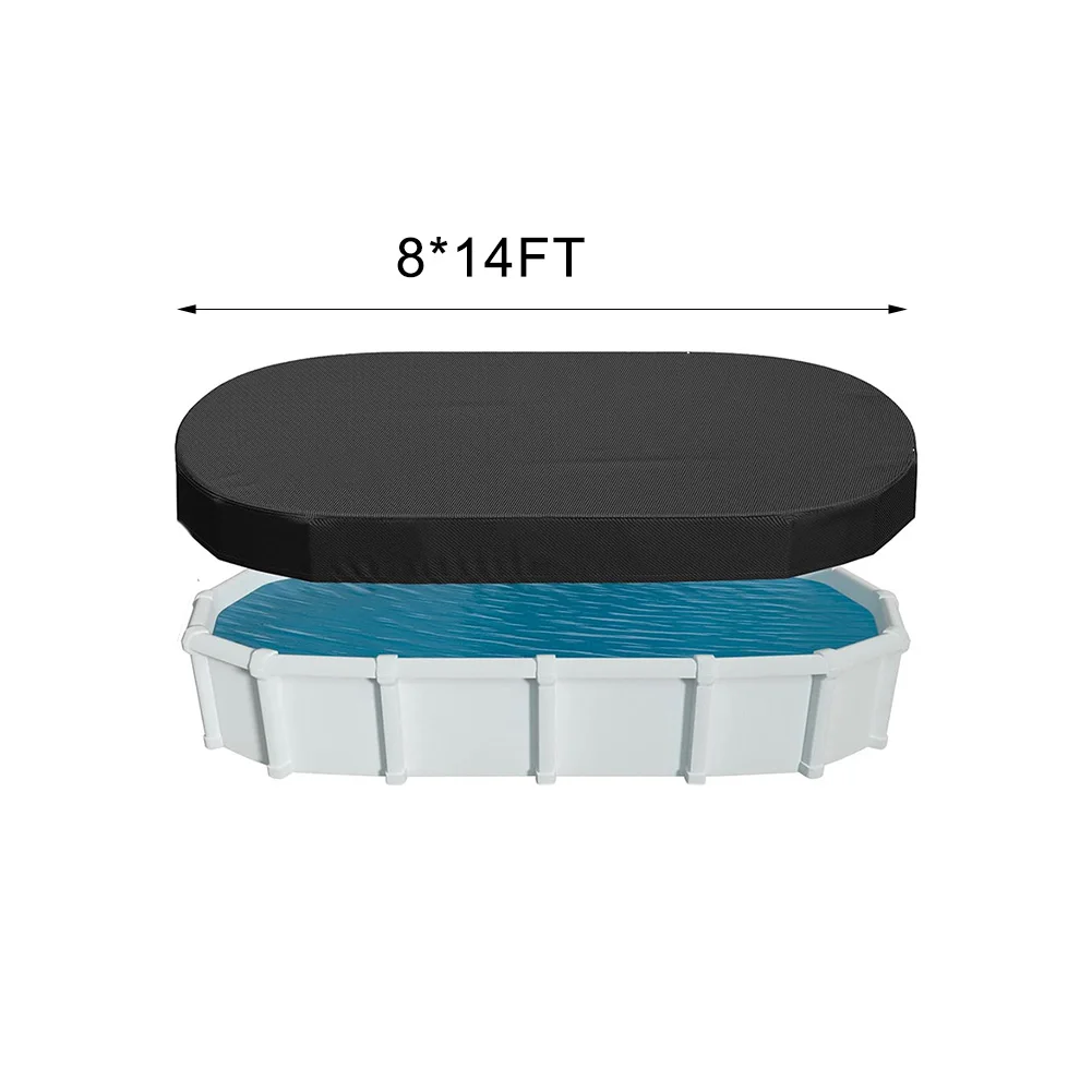 Solar Oval Pool Cover Rectangu - Pool Ladder Above Ground 评论和价格