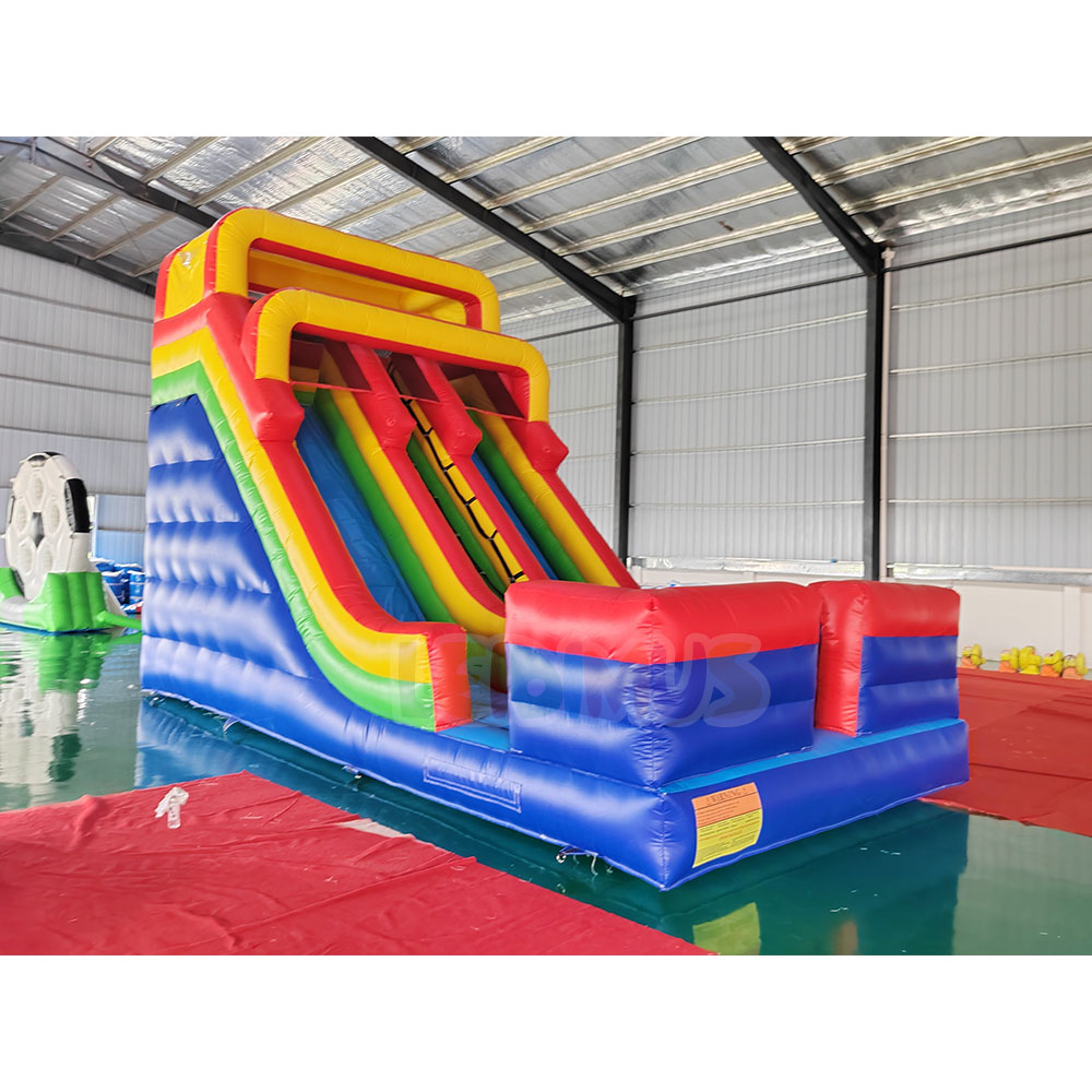 Red and Blue Outdoor Kids Wate - Water Slide Inflatable 评论和价格