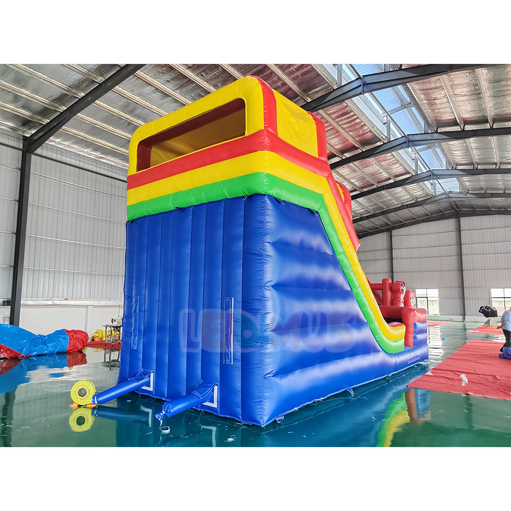 Red and Blue Outdoor Kids Wate - Water Slide Inflatable 评论和价格