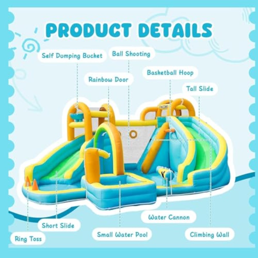 Backyard outdoor inflatable wa - Water Slide Inflatable 评论和价格