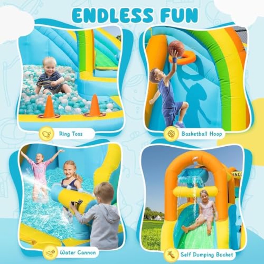 Backyard outdoor inflatable wa - Water Slide Inflatable 评论和价格