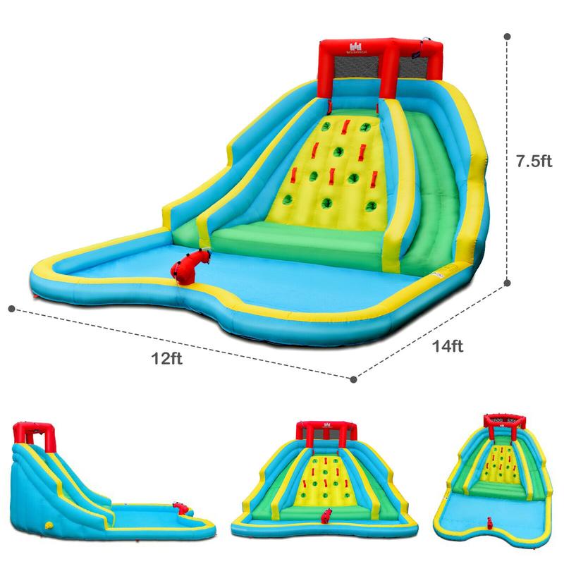Inflatable Water Park Bounce H - Water Slide Inflatable 评论和价格