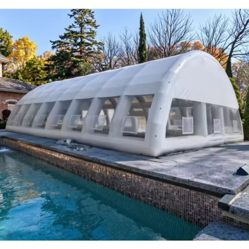 Inflatable Swimming Pool Cover - Pool Cover Waterproof 评论和价格