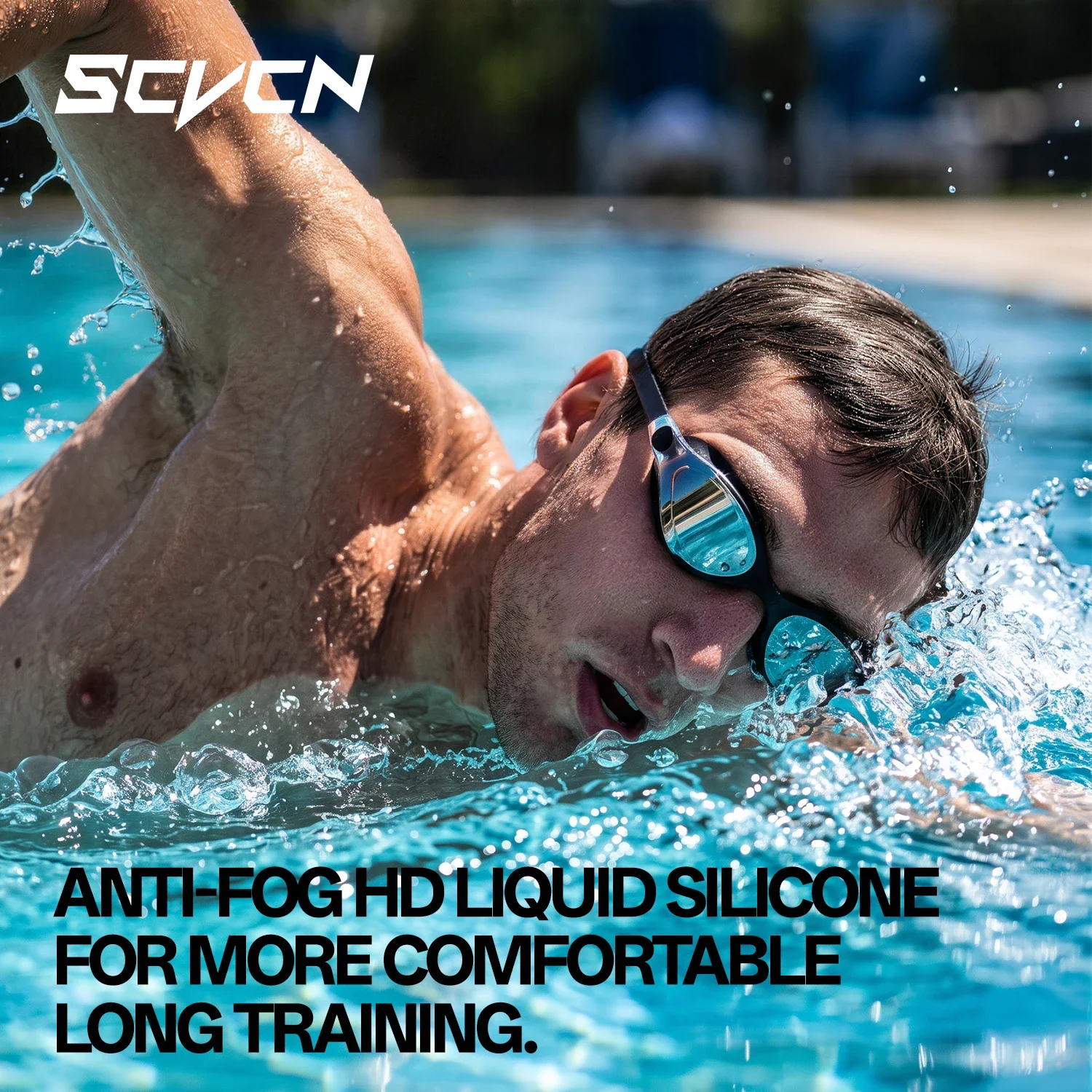 SCVCN New Professional Swimmin - Swim Goggles Anti Fog Uv 评论和价格