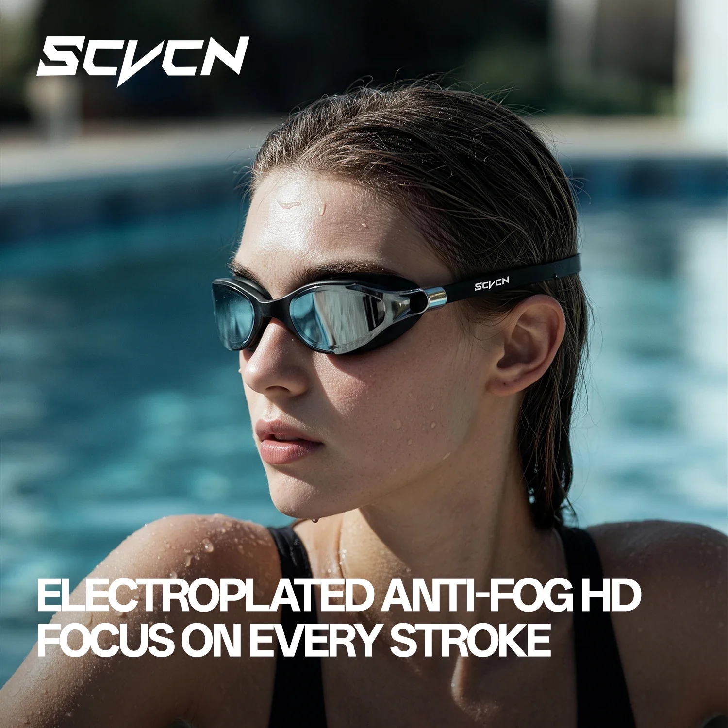 SCVCN New Professional Swimmin - Swim Goggles Anti Fog Uv 评论和价格