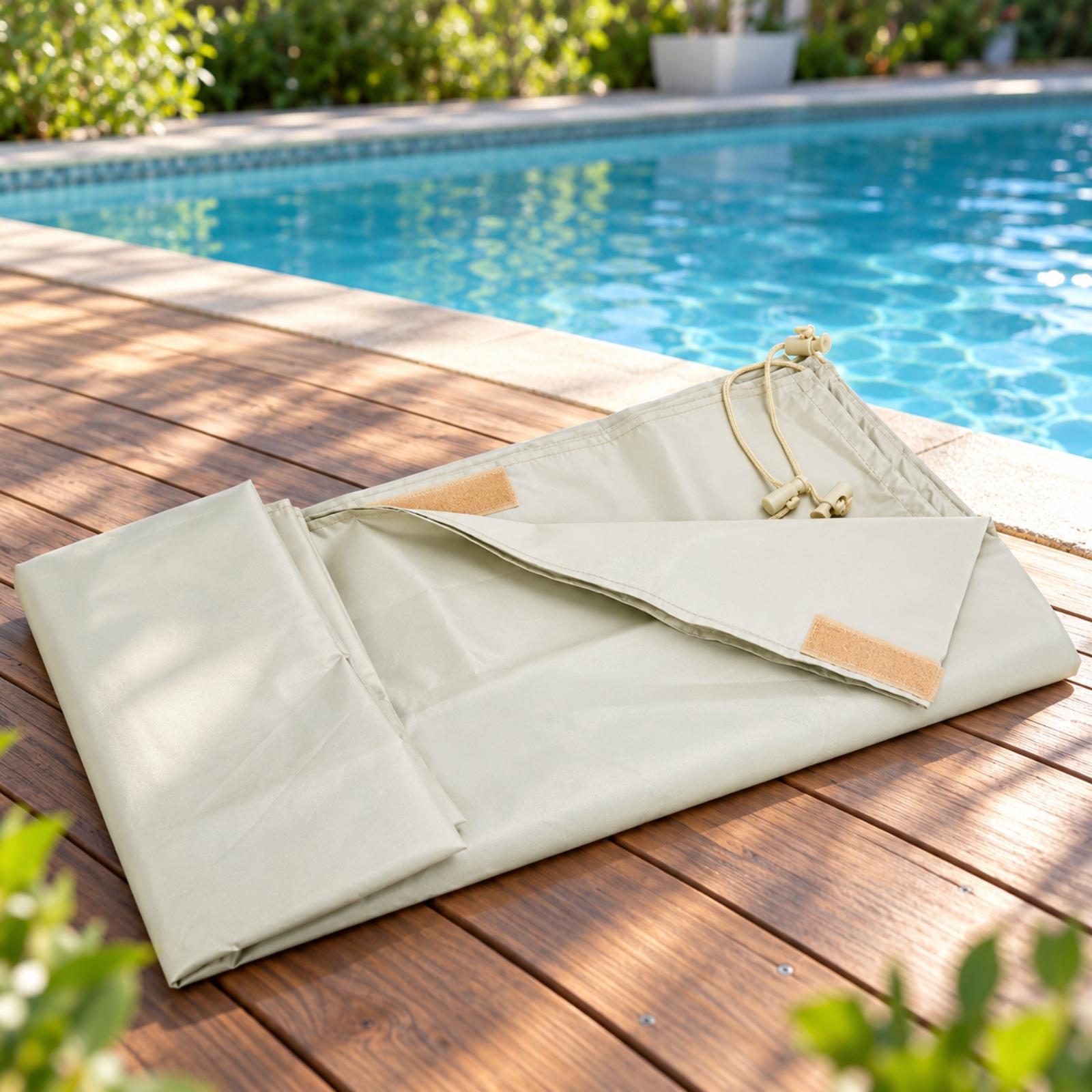 Rectangular Swimming Pool Encl - Pool Cover Waterproof 评论和价格