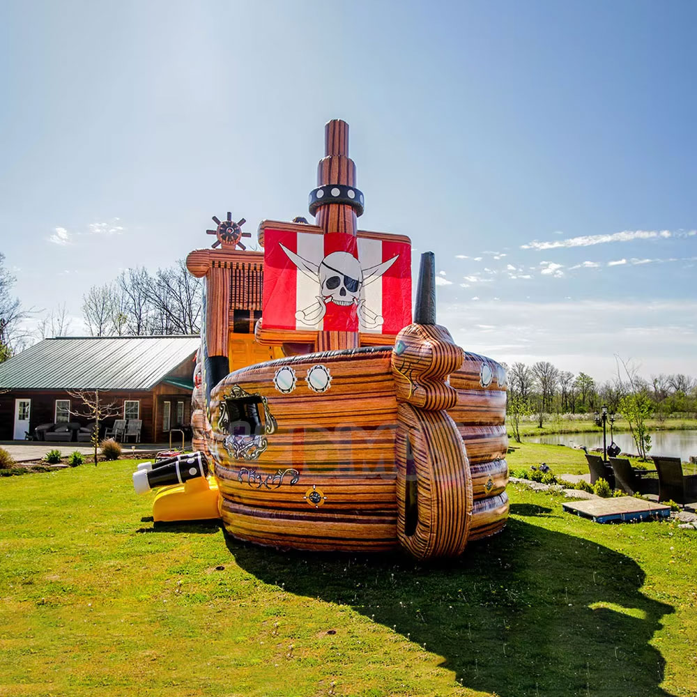 Hot Sale Inflatable Pirate Shi - Water Slide Inflatable 评论和价格