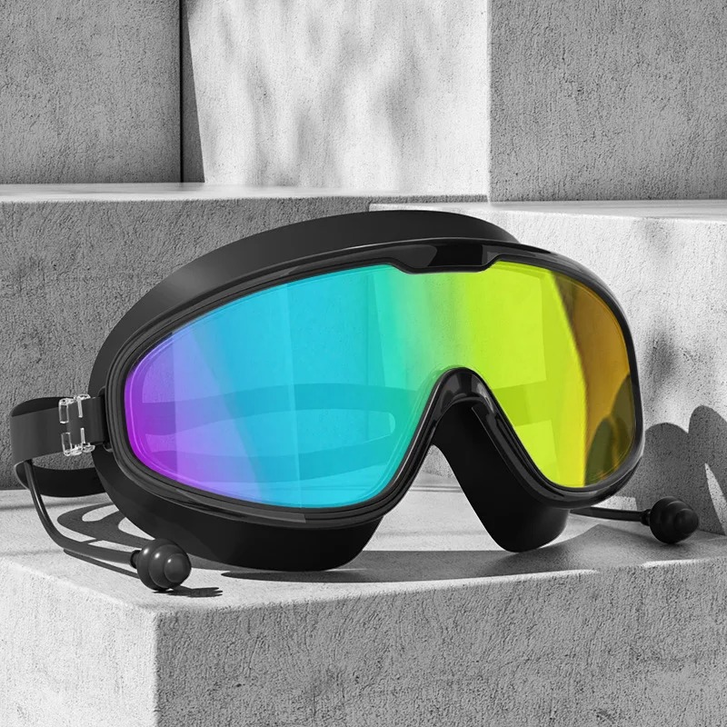 Swimming Goggles Big Frame Swi - Swim Goggles Anti Fog Uv 评论和价格