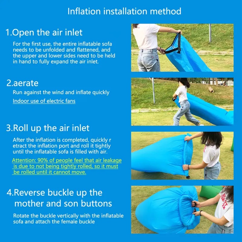 Portable Inflatable Sofa Loung - Pool Lounger Inflatable 评论和价格