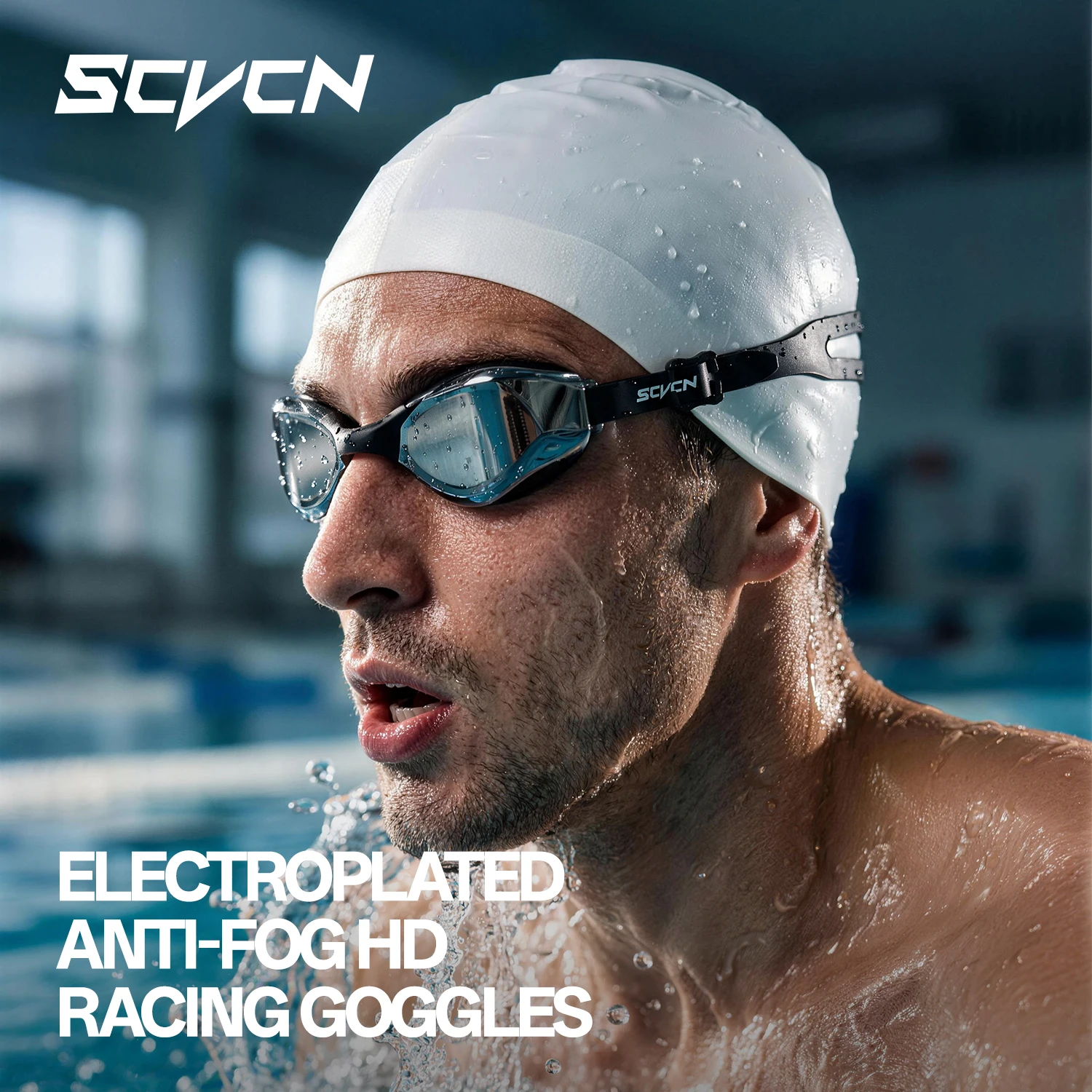 SCVCN New Professional HD Swim - Swim Goggles Anti Fog Uv 评论和价格