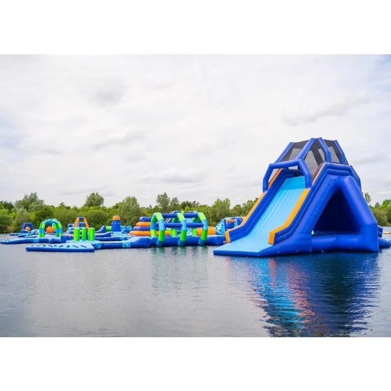 Inflatable Aqua Park Commercia - Water Slide Inflatable 评论和价格
