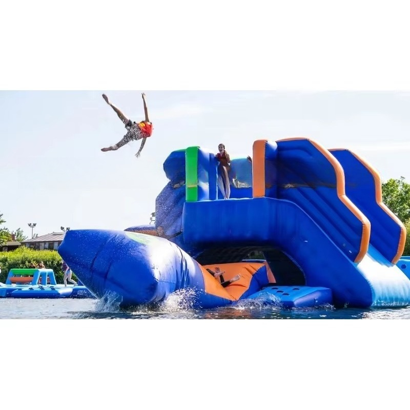 Inflatable Aqua Park Commercia - Water Slide Inflatable 评论和价格