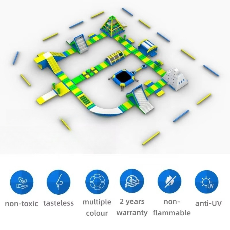 Inflatable Aqua Park Commercia - Water Slide Inflatable 评论和价格